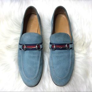 gucci suede loafers women's